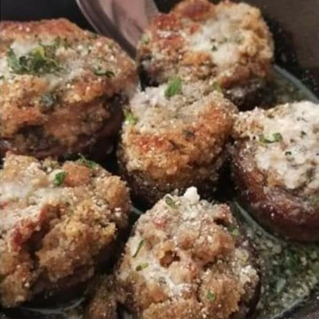 Stuffed Mushrooms.