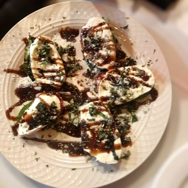 Tomato Caprese Salad.