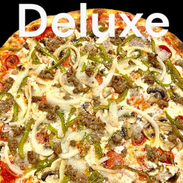 DELUXE  Pizza Large 16" Hand Tossed.