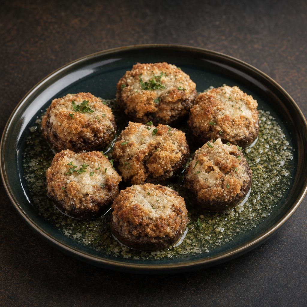 Stuffed Mushrooms.