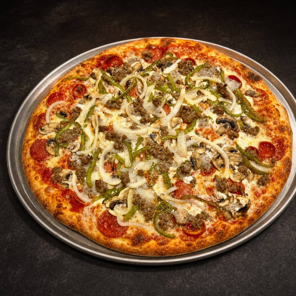 DELUXE Pizza Large 16" Hand Tossed.
