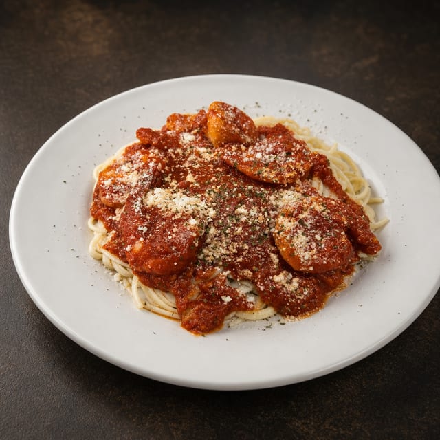 Shrimp Marinara.