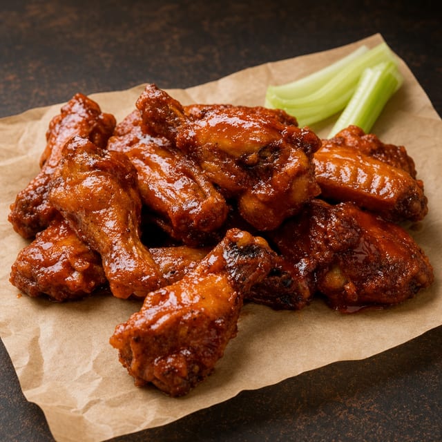 Bone in Jumbo Chicken Wings (12 Pieces).
