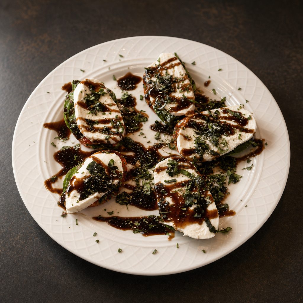 Tomato Caprese Salad.