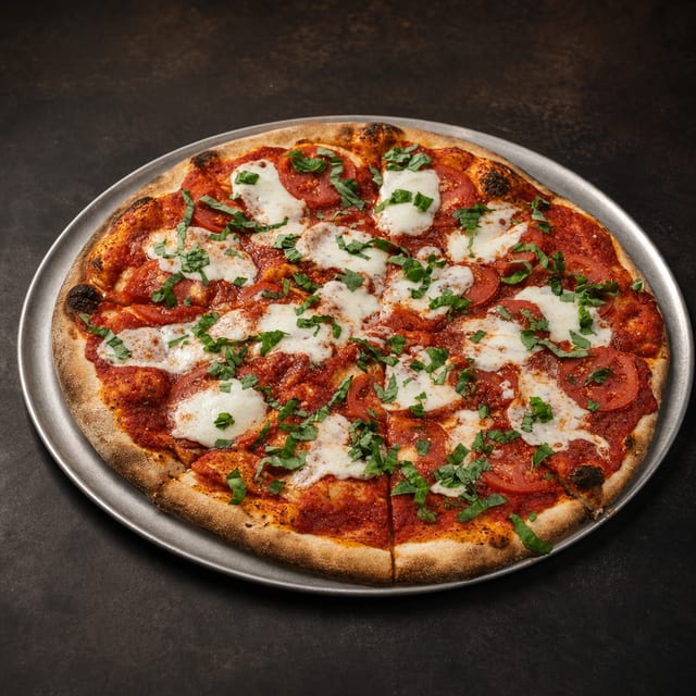 Margherita Pizza Large 16" Hand Tossed.