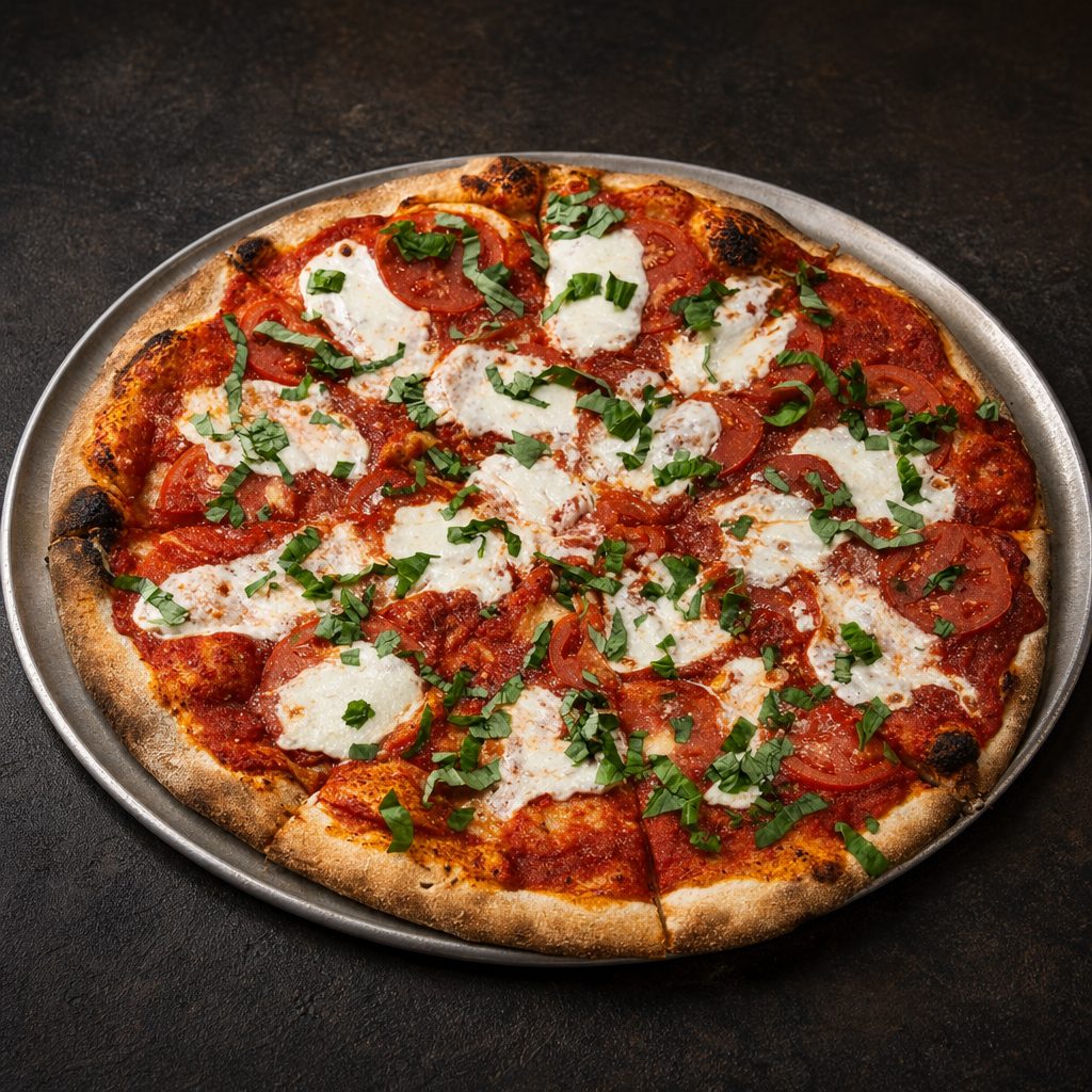 Margherita Pizza Small 12" Hand Tossed.