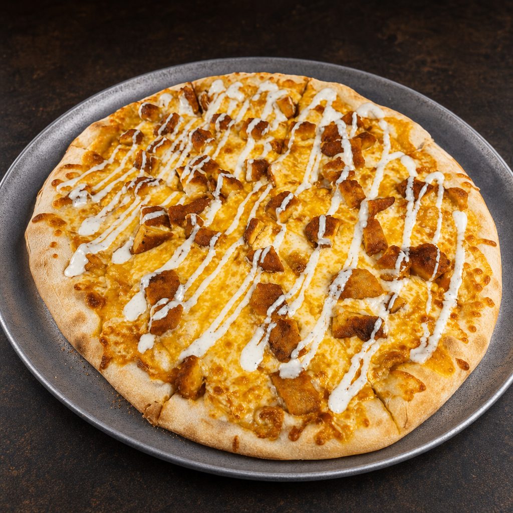 Buffalo Chicken Pizza Large 16" Hand Tossed.